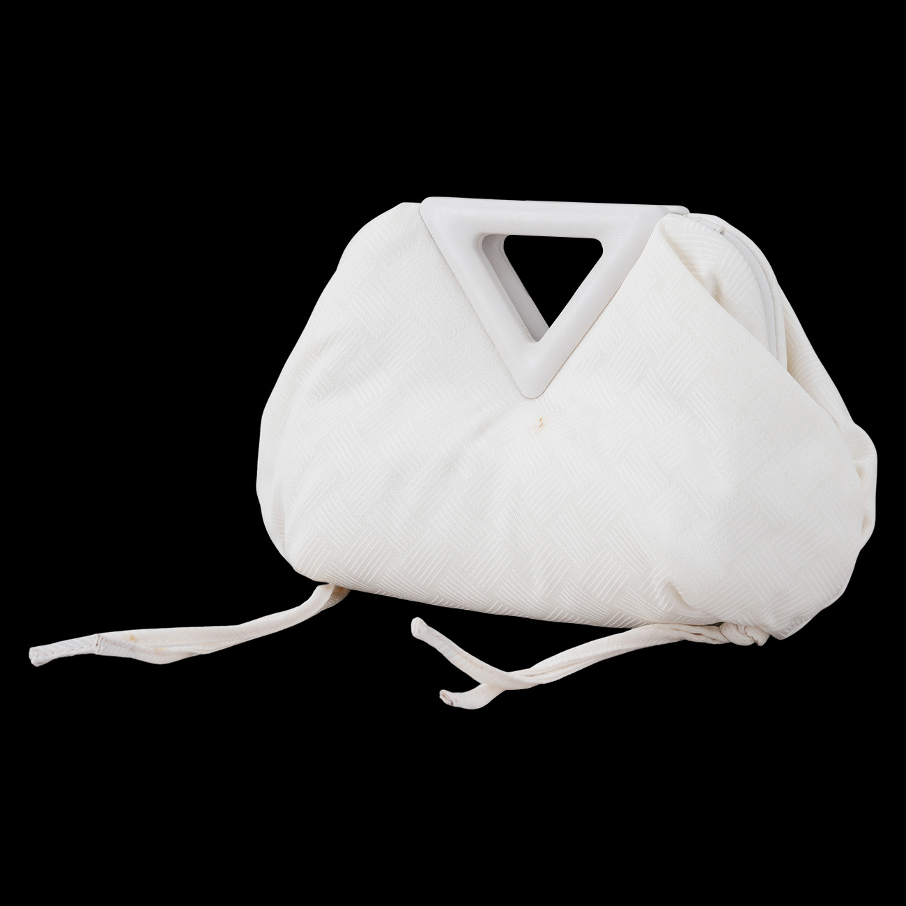 BOTTEGA VENETA(USED)보테가베네타 패브릭 만두 파우치겸 크로스백